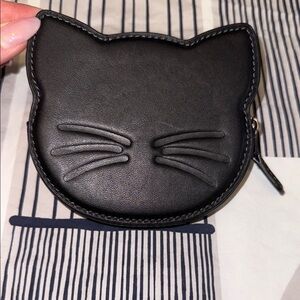 Coach Black Cat Coin Pouch